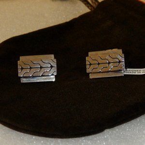 John Hardy Men's Sterling Silver Cufflinks